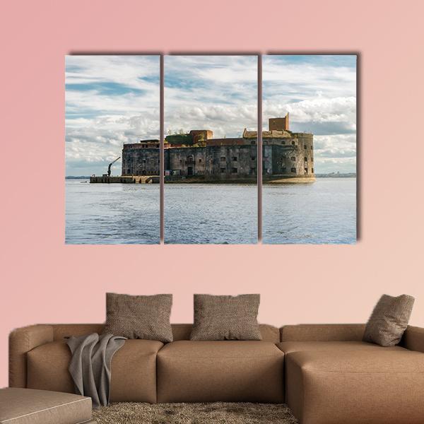 Fortress Of Emperor Alexander I Canvas Wall Art-3 Horizontal-Gallery Wrap-37" x 24"-Tiaracle
