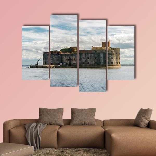 Fortress Of Emperor Alexander I Canvas Wall Art-4 Pop-Gallery Wrap-50" x 32"-Tiaracle