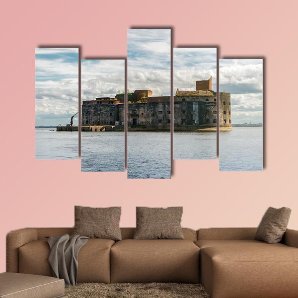 Fortress Of Emperor Alexander I Canvas Wall Art-5 Pop-Gallery Wrap-47" x 32"-Tiaracle