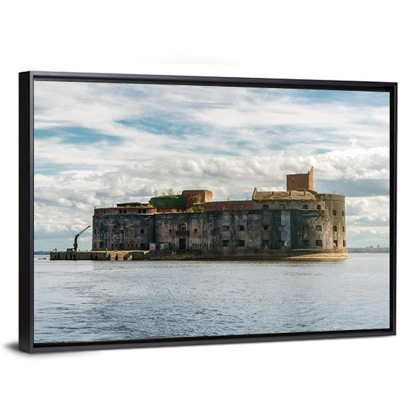 Fortress Of Emperor Alexander I Canvas Wall Art-3 Horizontal-Gallery Wrap-25" x 16"-Tiaracle