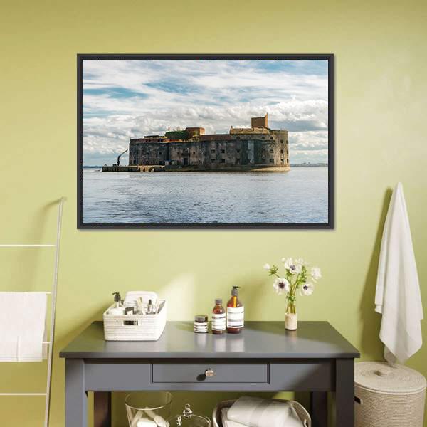 Fortress Of Emperor Alexander I Canvas Wall Art-1 Piece-Floating Frame-24" x 16"-Tiaracle