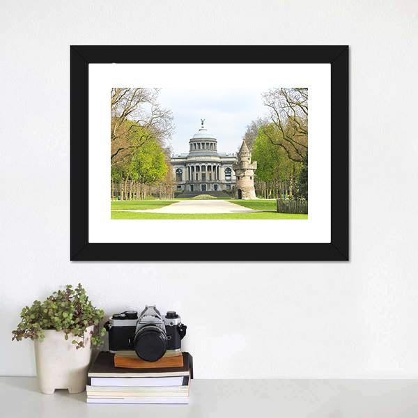 Fortress Tower Brussels Canvas Wall Art-1 Piece-Framed Print-20" x 16"-Tiaracle