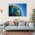 Fragment Of Earth Canvas Wall Art-4 Horizontal-Gallery Wrap-34" x 24"-Tiaracle
