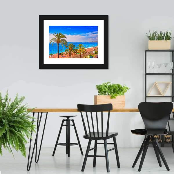 France In Summer Canvas Wall Art-3 Horizontal-Gallery Wrap-25" x 16"-Tiaracle