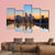 Frankfurt Am Main Canvas Wall Art-5 Pop-Gallery Wrap-47" x 32"-Tiaracle