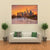 Frankfurt Skyline With Meno River Canvas Wall Art-5 Horizontal-Gallery Wrap-22" x 12"-Tiaracle