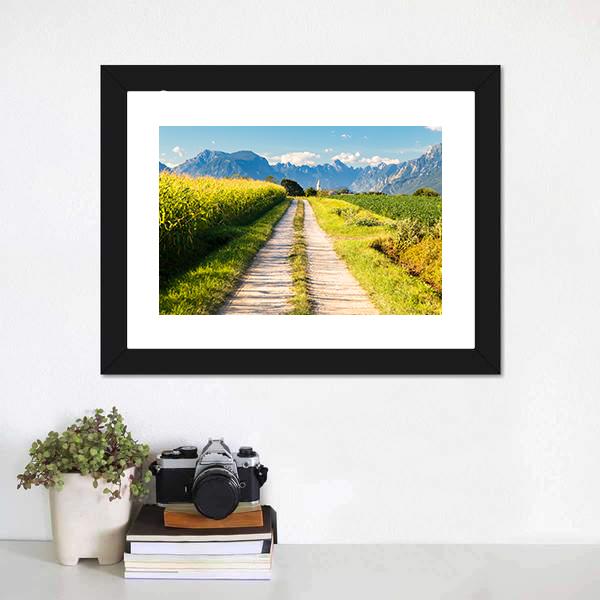 Fresh Afternoon Italy Canvas Wall Art-1 Piece-Framed Print-20" x 16"-Tiaracle