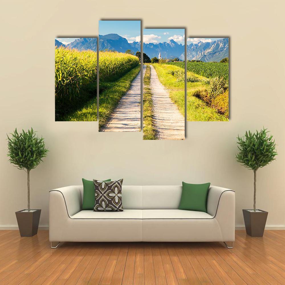 Fresh Afternoon Italy Canvas Wall Art-4 Pop-Gallery Wrap-50" x 32"-Tiaracle