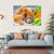 Fried Chicken Canvas Wall Art-1 Piece-Gallery Wrap-36" x 24"-Tiaracle