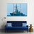 Frigate F-101 Canvas Wall Art-3 Horizontal-Gallery Wrap-37" x 24"-Tiaracle