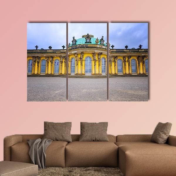 Sans Souci Palace Canvas Wall Art-3 Horizontal-Gallery Wrap-37" x 24"-Tiaracle