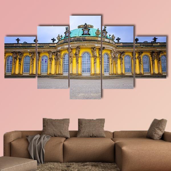 Sans Souci Palace Canvas Wall Art-3 Horizontal-Gallery Wrap-25" x 16"-Tiaracle