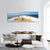 Front Of Yacht Panoramic Canvas Wall Art-3 Piece-25" x 08"-Tiaracle