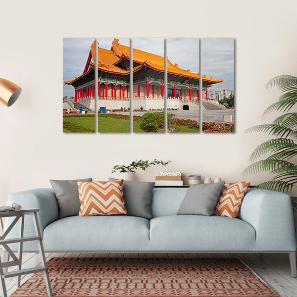 National Concert Hall Canvas Wall Art-5 Horizontal-Gallery Wrap-22" x 12"-Tiaracle