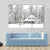 Frosty Home In Winter Canvas Wall Art-3 Horizontal-Gallery Wrap-37" x 24"-Tiaracle