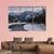 Frozen Maligne Lake Canvas Wall Art-3 Horizontal-Gallery Wrap-37" x 24"-Tiaracle