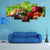 Fruits With Vegetables On Table Canvas Wall Art-5 Star-Gallery Wrap-62" x 32"-Tiaracle