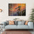 Futuristic Soldier With Gun Canvas Wall Art-4 Horizontal-Gallery Wrap-34" x 24"-Tiaracle