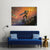 Futuristic Soldier With Gun Canvas Wall Art-1 Piece-Gallery Wrap-48" x 32"-Tiaracle