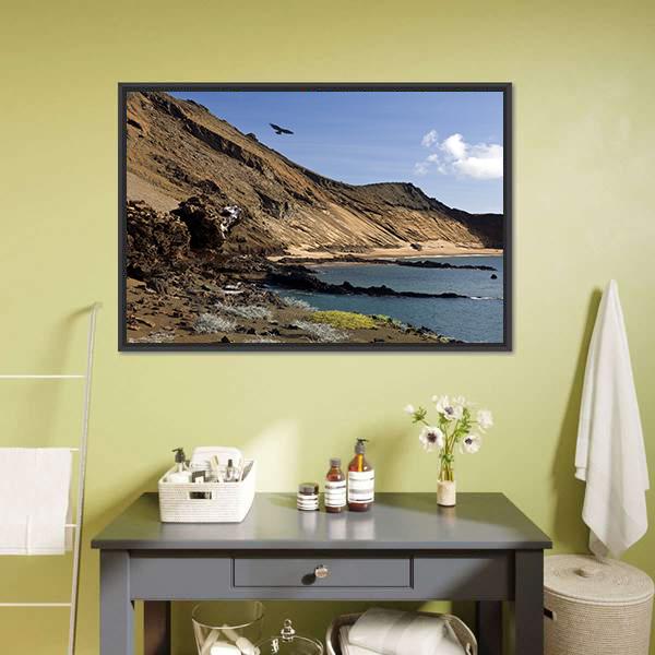 Galapagos Islands In Ecuador Canvas Wall Art-1 Piece-Floating Frame-36" x 24"-Tiaracle