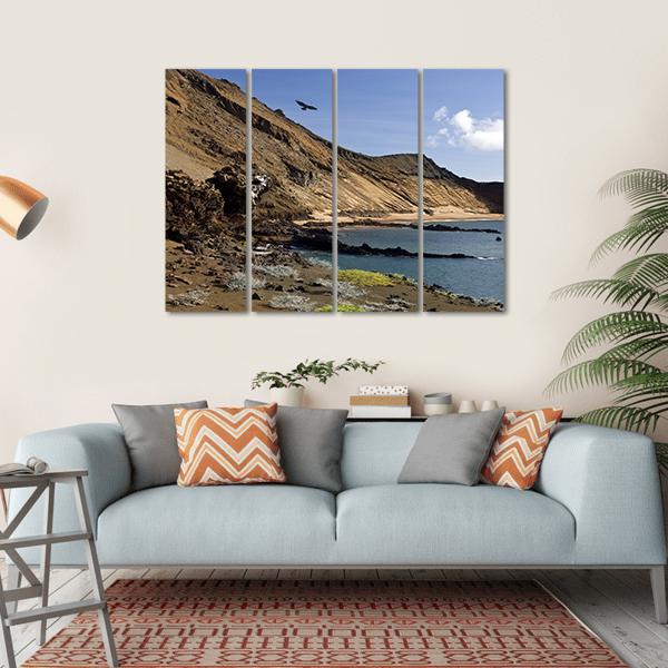 Galapagos Islands In Ecuador Canvas Wall Art-4 Horizontal-Gallery Wrap-34" x 24"-Tiaracle