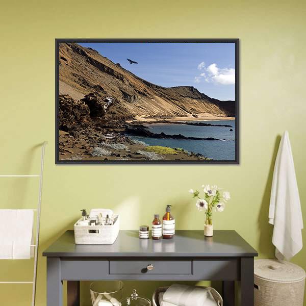 Galapagos Islands In Ecuador Canvas Wall Art-1 Piece-Floating Frame-24" x 16"-Tiaracle
