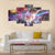 Galaxy & Nebula Canvas Wall Art-4 Pop-Gallery Wrap-50" x 32"-Tiaracle