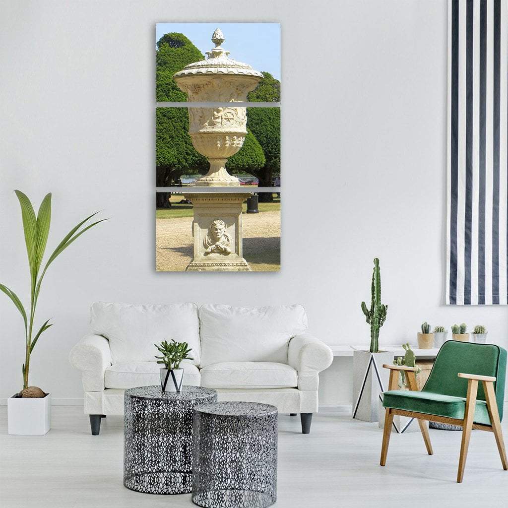 Garden In United States Vertical Canvas Wall Art-3 Vertical-Gallery Wrap-12" x 25"-Tiaracle