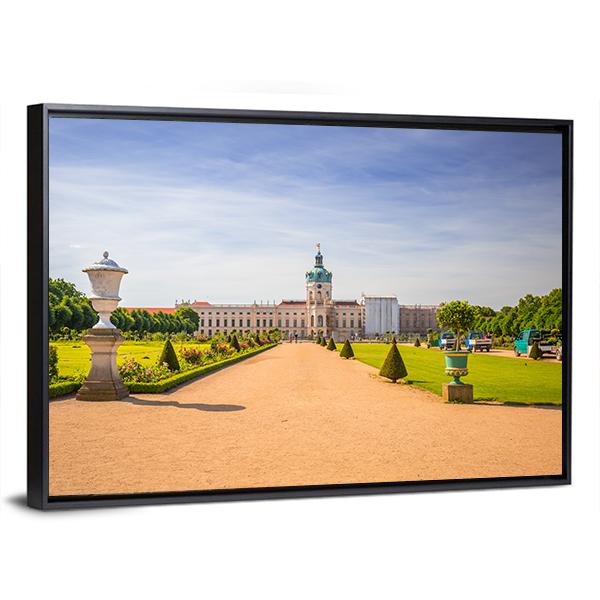 Garden Of Charlottenburg Berlin Canvas Wall Art-3 Horizontal-Gallery Wrap-25&quot; x 16&quot;-Tiaracle