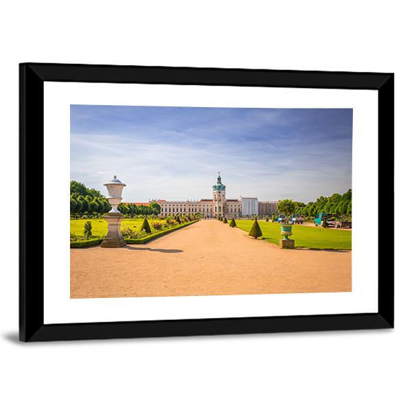 Garden Of Charlottenburg Berlin Canvas Wall Art-3 Horizontal-Gallery Wrap-25&quot; x 16&quot;-Tiaracle