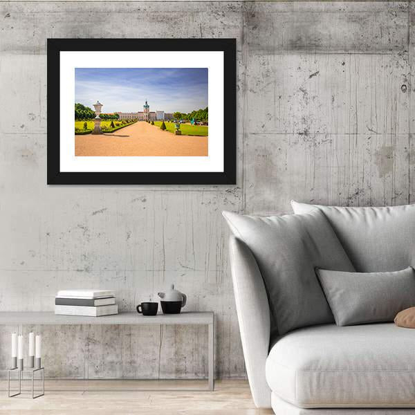Garden Of Charlottenburg Berlin Canvas Wall Art-3 Horizontal-Gallery Wrap-25" x 16"-Tiaracle