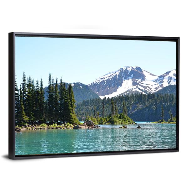 Garibaldi Lake Canvas Wall Art-3 Horizontal-Gallery Wrap-25" x 16"-Tiaracle