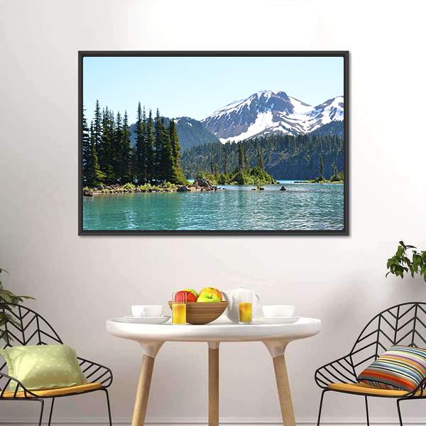 Garibaldi Lake Canvas Wall Art-3 Horizontal-Gallery Wrap-25" x 16"-Tiaracle