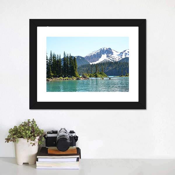 Garibaldi Lake Canvas Wall Art-1 Piece-Framed Print-20" x 16"-Tiaracle