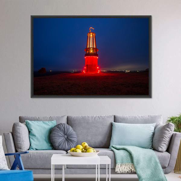 Geleucht Mining Statue Canvas Wall Art-3 Horizontal-Gallery Wrap-25" x 16"-Tiaracle