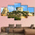 Genoese Tower In Corsica Canvas Wall Art-5 Star-Gallery Wrap-62" x 32"-Tiaracle