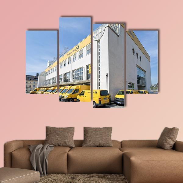 German Logistics Company Canvas Wall Art-4 Pop-Gallery Wrap-50" x 32"-Tiaracle