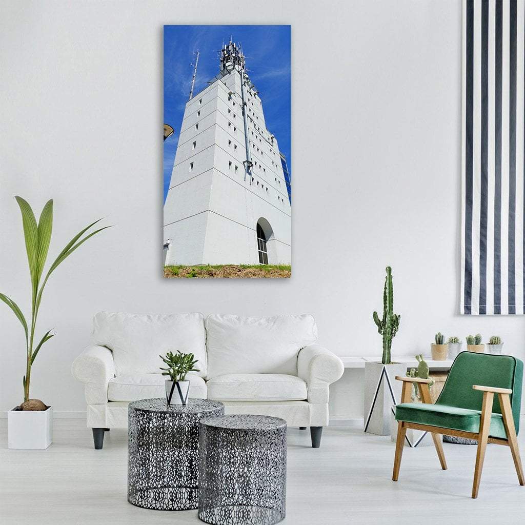 German Tholey Tower Vertical Canvas Wall Art-1 Vertical-Gallery Wrap-12" x 24"-Tiaracle