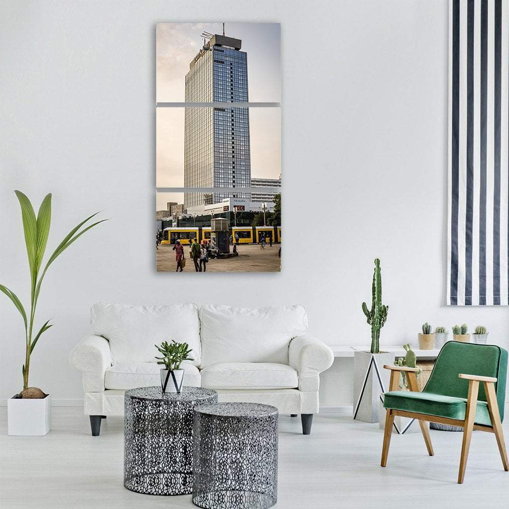 Germany City Travel Vertical Canvas Wall Art-3 Vertical-Gallery Wrap-12&quot; x 25&quot;-Tiaracle