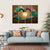 South Africa Flag On Hands Canvas Wall Art-4 Horizontal-Gallery Wrap-34" x 24"-Tiaracle