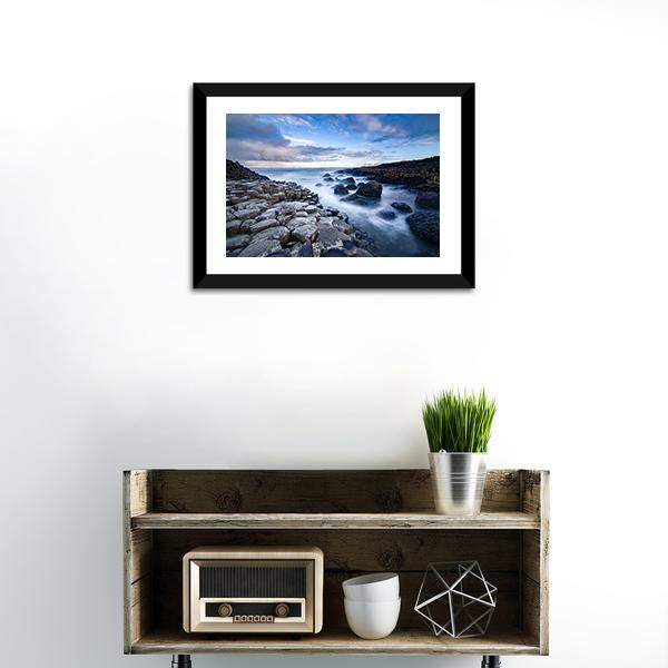 Giant's Causeway Ireland Panoramic Canvas Wall Art-1 Piece-36" x 12"-Tiaracle