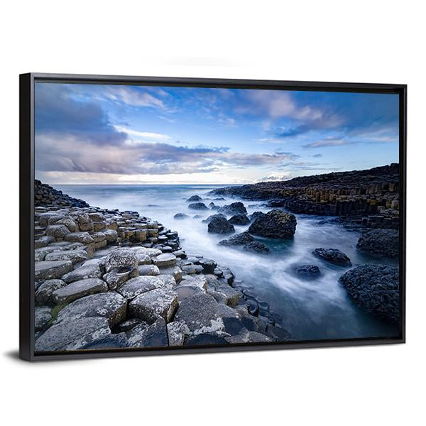 Giant's Causeway Ireland Panoramic Canvas Wall Art-1 Piece-36" x 12"-Tiaracle