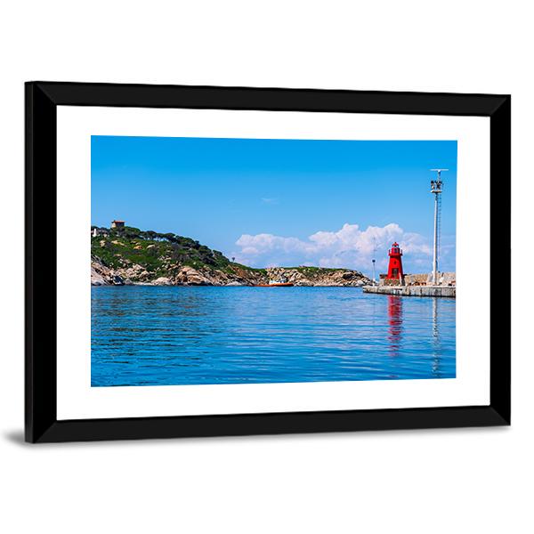 Giglio Island Italy Canvas Wall Art-3 Horizontal-Gallery Wrap-25" x 16"-Tiaracle