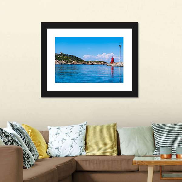 Giglio Island Italy Canvas Wall Art-3 Horizontal-Gallery Wrap-25" x 16"-Tiaracle