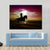 Girl Riding Horse On Beach Canvas Wall Art-4 Horizontal-Gallery Wrap-34" x 24"-Tiaracle