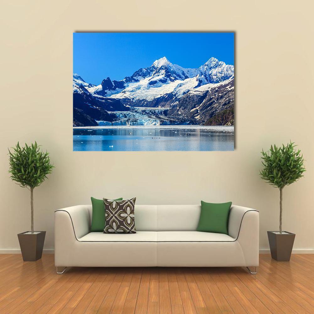 Glacier Bay National Park Canvas Wall Art-1 Piece-Gallery Wrap-48" x 32"-Tiaracle