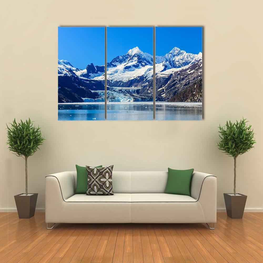 Glacier Bay National Park Canvas Wall Art-3 Horizontal-Gallery Wrap-37" x 24"-Tiaracle