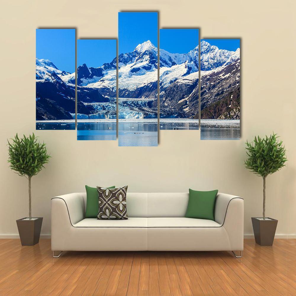 Glacier Bay National Park Canvas Wall Art-5 Pop-Gallery Wrap-47" x 32"-Tiaracle