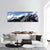 Glacier Ice Peak Panoramic Canvas Wall Art-3 Piece-25" x 08"-Tiaracle