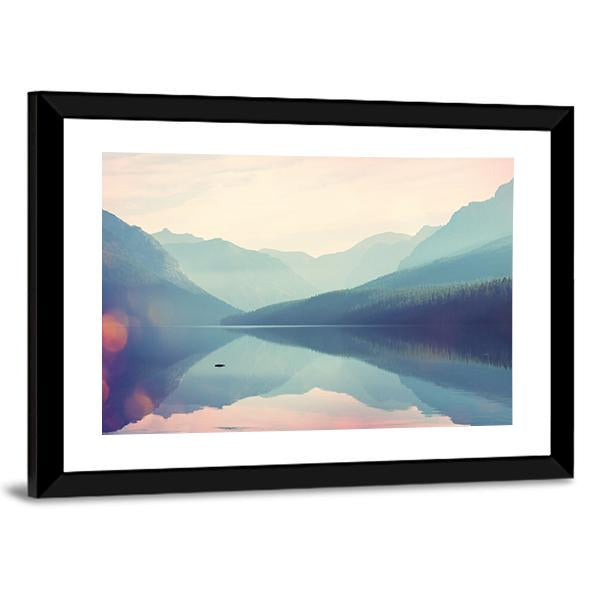 Glacier National Park USA Canvas Wall Art-3 Horizontal-Gallery Wrap-25" x 16"-Tiaracle